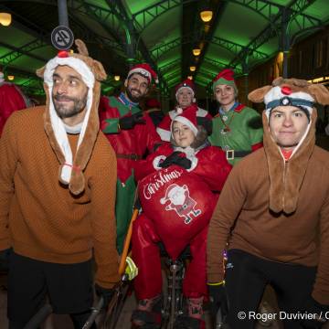 Le Footing  des pères Noël 2024